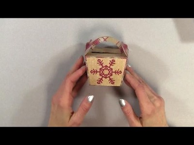 Five Minute Christmas Box or Party Favor