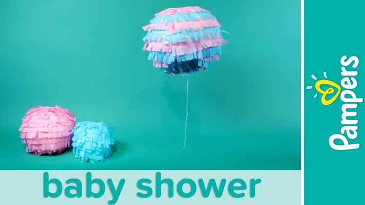 Gender Reveal Baby Shower Ideas: Boy or Girl Confetti Lantern | Pampers
