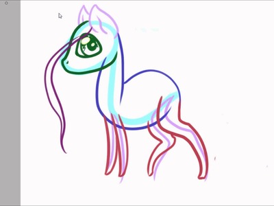 How To Draw A Chibi Horse Tutorial