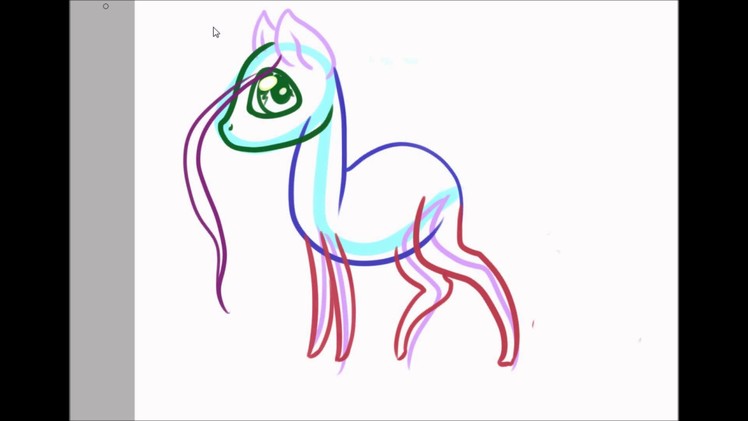 How To Draw A Chibi Horse Tutorial