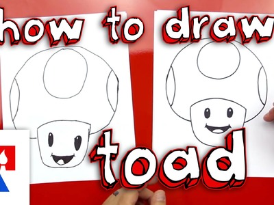 How To Draw Toad From Mario