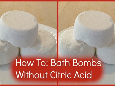 How To: Hydrating Bath Bombs Without Citric Acid