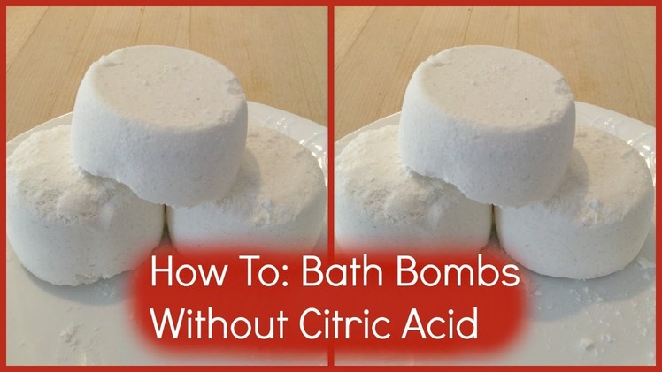 How To: Hydrating Bath Bombs Without Citric Acid