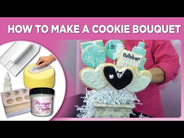 How To Make A Cookie Bouquet by www.SweetWise.com