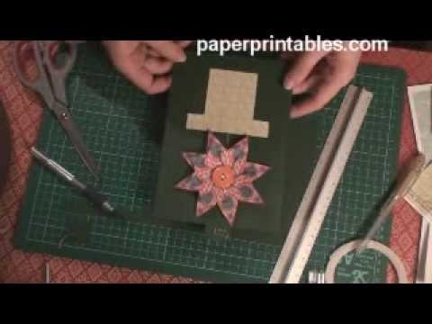 How to make a growing flower pot card tutorial
