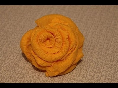 How to Make Rose from Napkin
