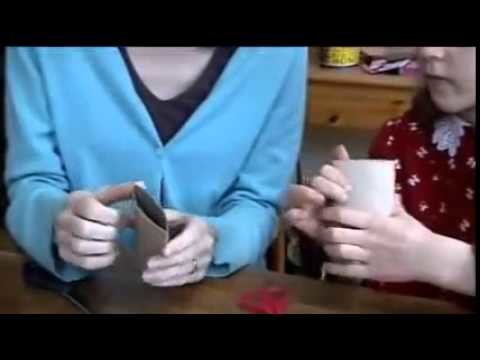 How to make seedling pots from cardboard toilet roll inners