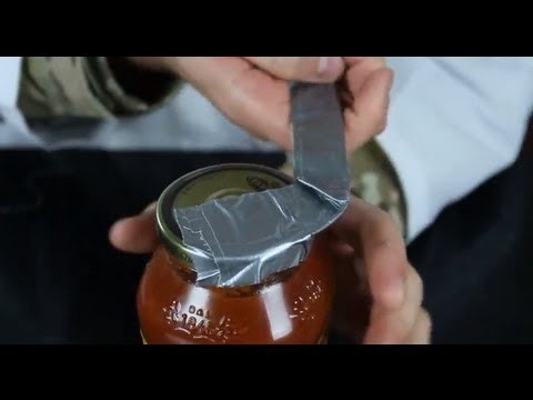 How to Open a Jar with Duct Tape!?