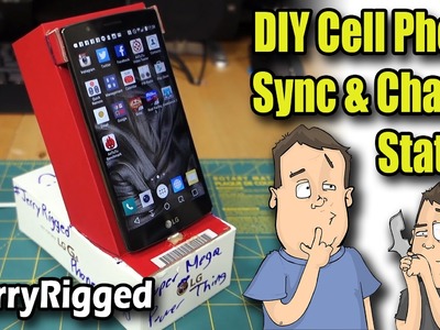 Making Smartphone Charge & Sync Station DIY - #JerryRigged