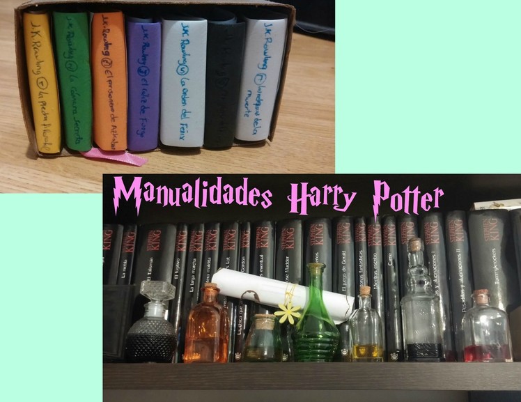 Manualidades Harry Potter: Box set y pociones.Te deseo un libro