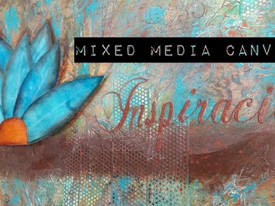 Mixed Media Canvas - Inspiracion