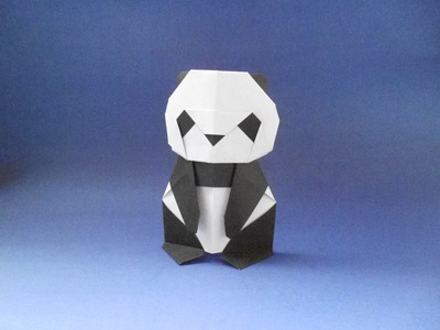 Origami Panda Bear (Origami Oso Panda) Tutorial - Makoto Yamaguchi