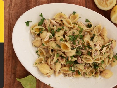Super-Quick Pasta Sauces: Tuna and Lemon with the Chiappas