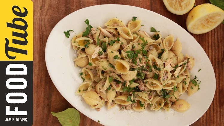 Super-Quick Pasta Sauces: Tuna and Lemon with the Chiappas