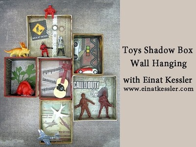 Toys Shadow Box Wall Hanging