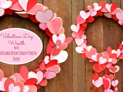 Turn a Pool Noodle into a Valentine's Wreath