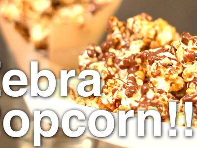 Zebra Popcorn!!