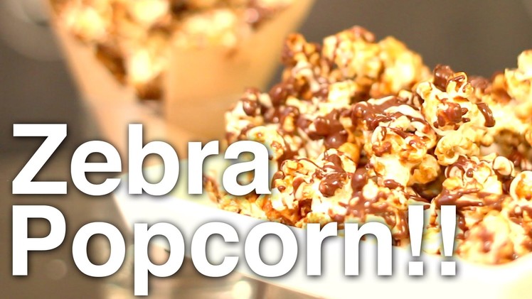 Zebra Popcorn!!