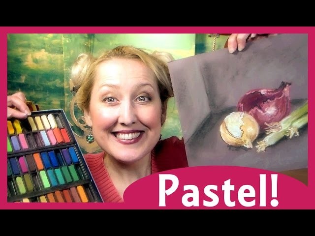 Beginner Pastel Painting Tutorial: Onions