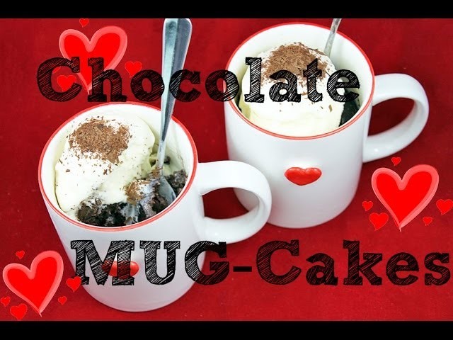 Chocolate MUG CAKE Recipe! Make 5 min Microwave Chocolate CUP-Cake for TWO!