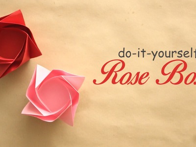DIY: A Rose Box Container