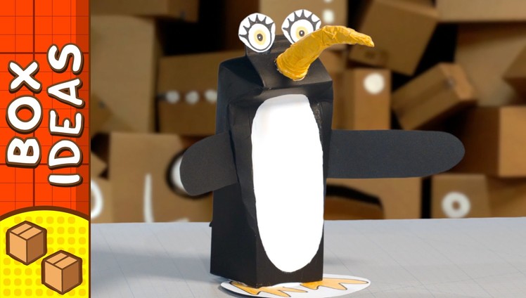 DIY Penguin | Craft Ideas for Kids on BoxYourself