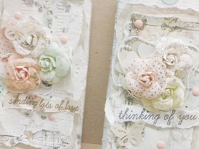 {EASY} | SHABBY CHIC TAG | TUTORIAL AND {UPCOMING USTREAM CLASS}