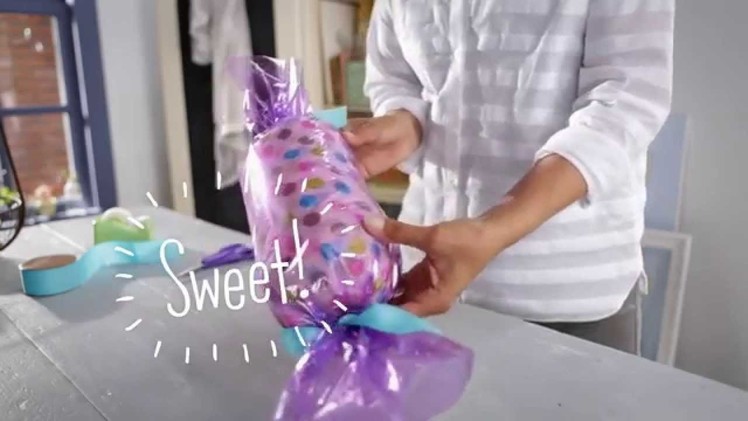 Giftology: How to Wrap a Gift Candy-Style