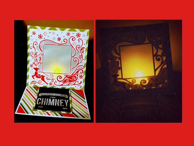 Glowing Easel Christmas Card Tupelo Designs LLC Design Project