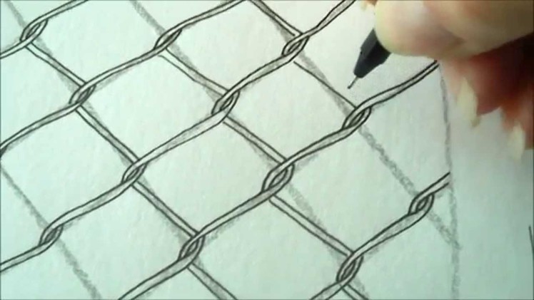 How to draw tanglepattern Chence