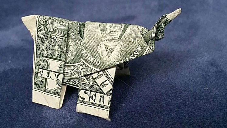How To Fold A Dollar Bill Elephant - DIY Crafts Tutorial - Guidecentral