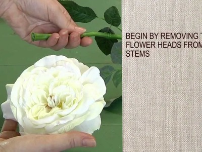 How to Make a Floral Sash