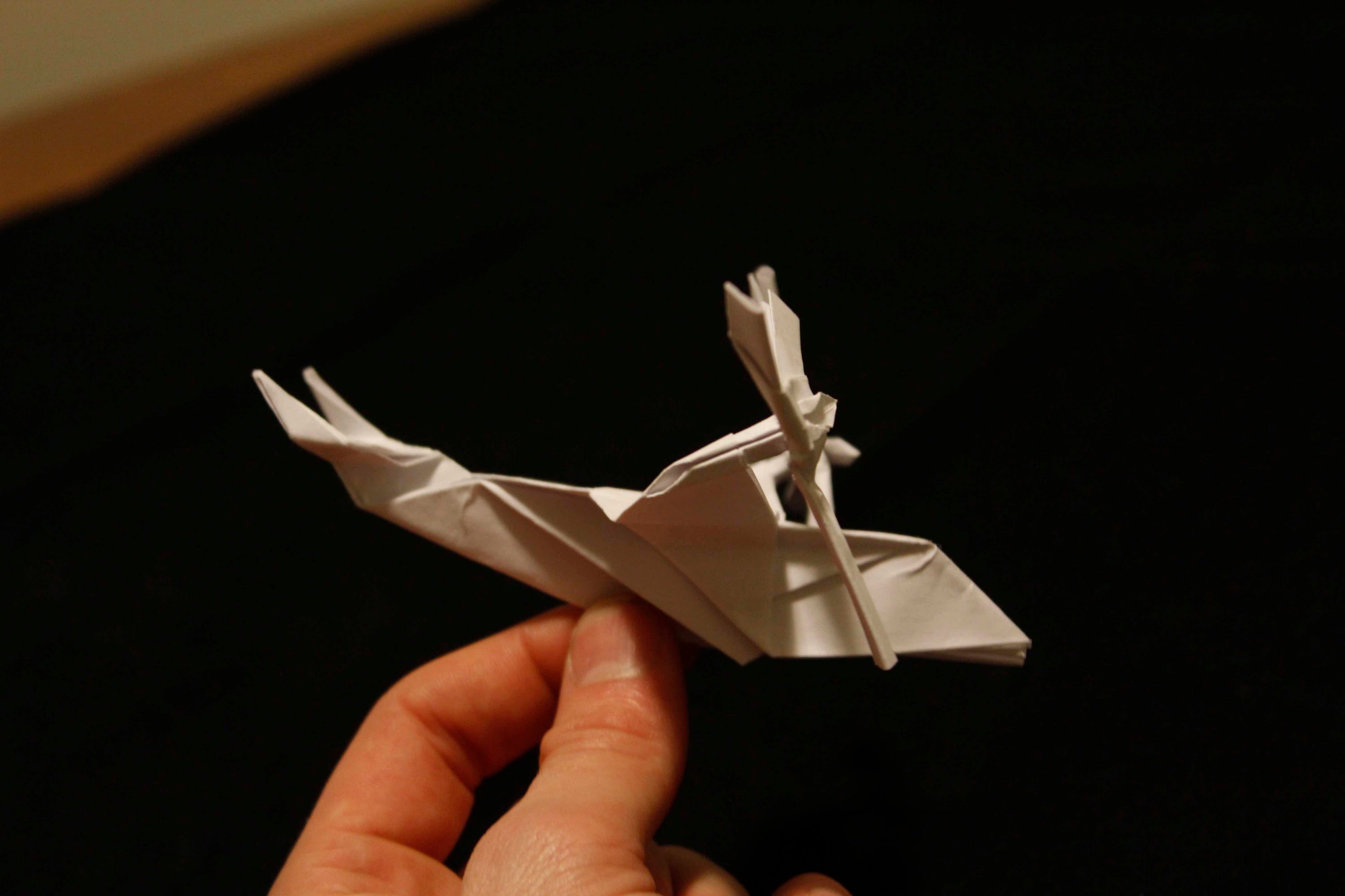 Оригами вертолет