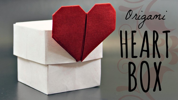 How to make an origami Heart Box (Tadashi Mori)