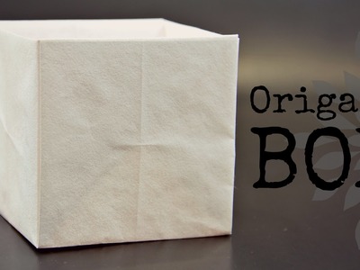 How to make an origami Heart Box (Bottom)