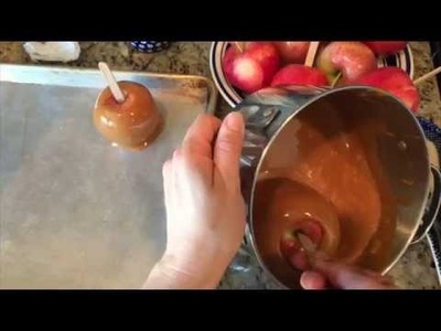 How to make caramel apples