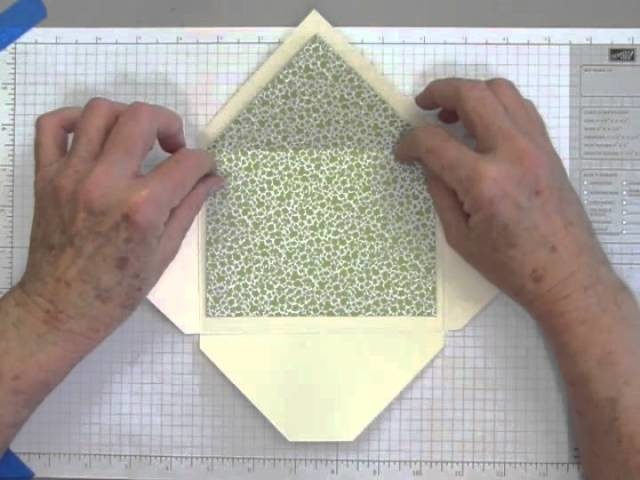 How to Make Liners for Handmade Envelopes Revised.m4v