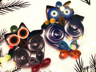 How to Make Owl - Quilling Owl