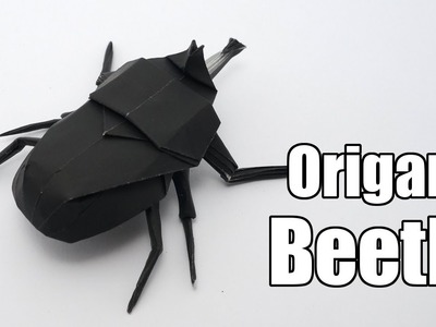 How To Make Paper Beetle | Creative Origami Beetle | Easy Steps To Follow