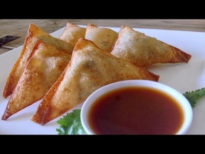 How to Make Potato Wontons and Spicy Dipping Sauce