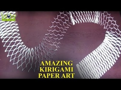 Kirigami Paper Art Tips | Simple Paper Cuting | Amazing Kirigami Paper Art | WOW Lifestyle