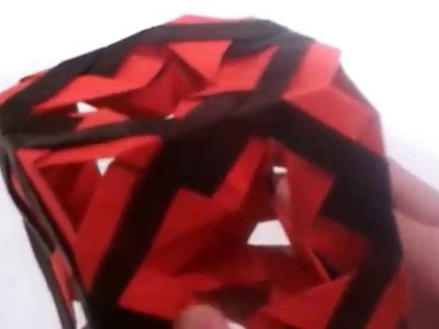 Origami "Modular Cube" by Lewis Simon - Not a Tutorial