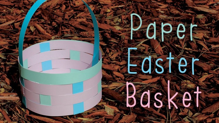 Paper Easter Basket (Round) 
