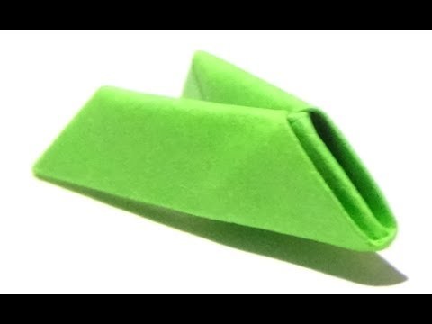 Reverse Folding To Make Stick Piece - 3D Origami Basics