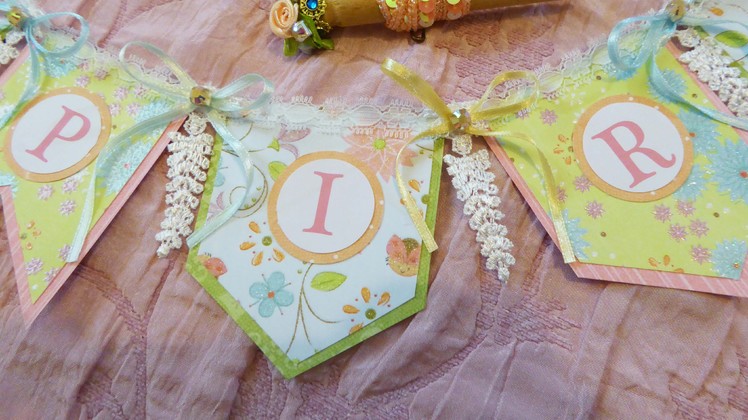 Spring.Easter style Banner, Cards and Pegs with Seriously Scrapping