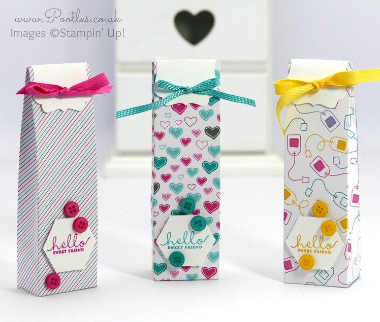 Sweet Friend Decorative Label Topped Bag Tutorial