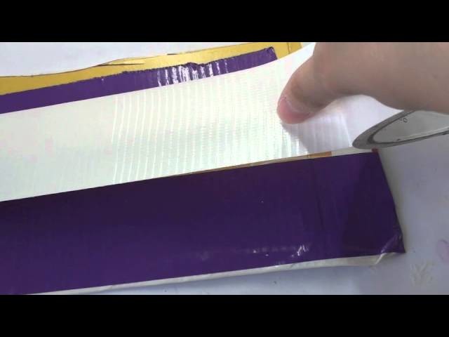 Tutorial: Duct tape paper pouch