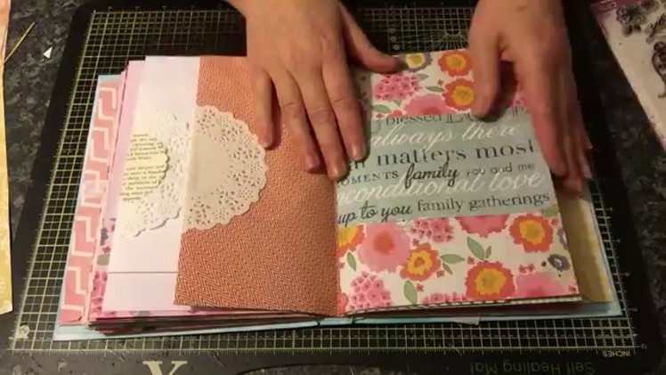A junk journal to house my family photos