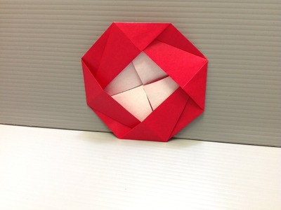 Daily Origami: 117 - Camellia
