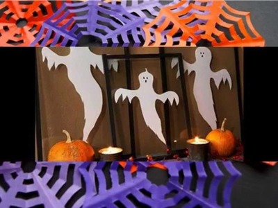 Easy halloween paper crafts ideas